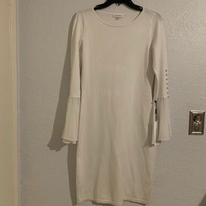 Women’s Bell Sleeved Calvin Klein Dress NWT